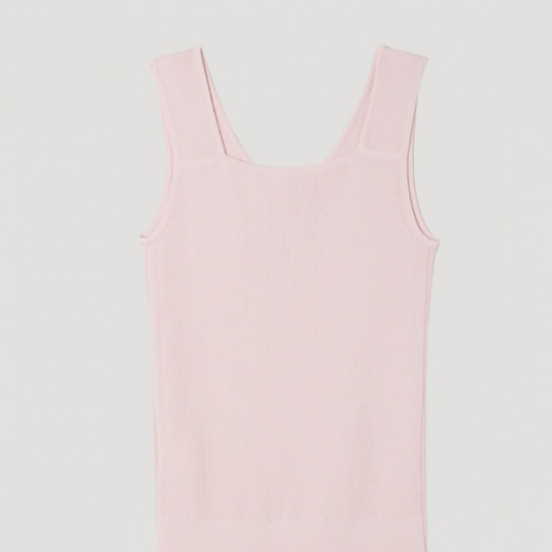 [シーズミス] ツーウェイスリーブレスニットトップ_SSKPOP22530_LP