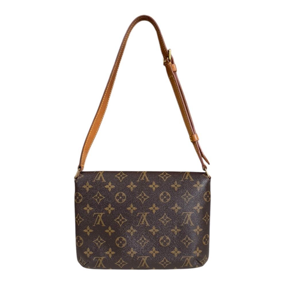 ルイヴィトン ミュゼットタンゴ ショート モノグラム ショルダーバッグ モノグラムキャンバス M51257 ブラウン LOUIS VUITTON 中古