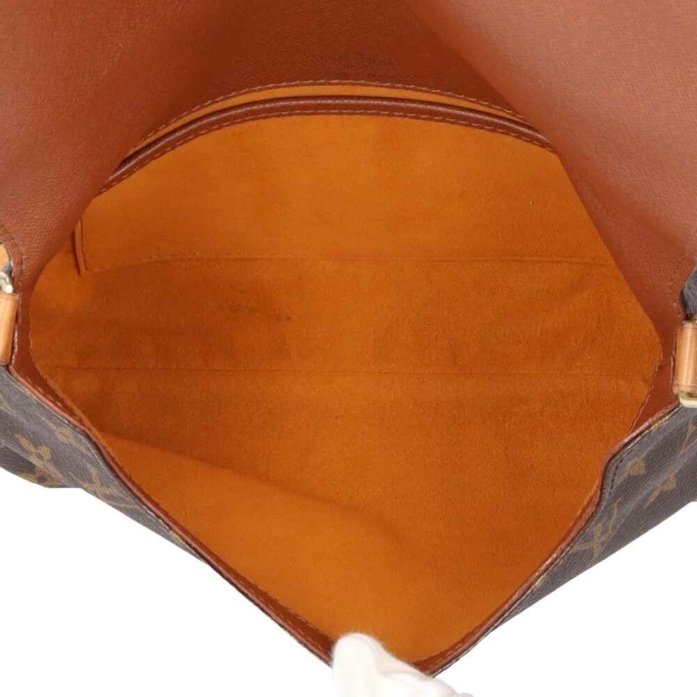 ルイヴィトン ミュゼットタンゴ ショート モノグラム ショルダーバッグ モノグラムキャンバス M51257 ブラウン LOUIS VUITTON 中古
