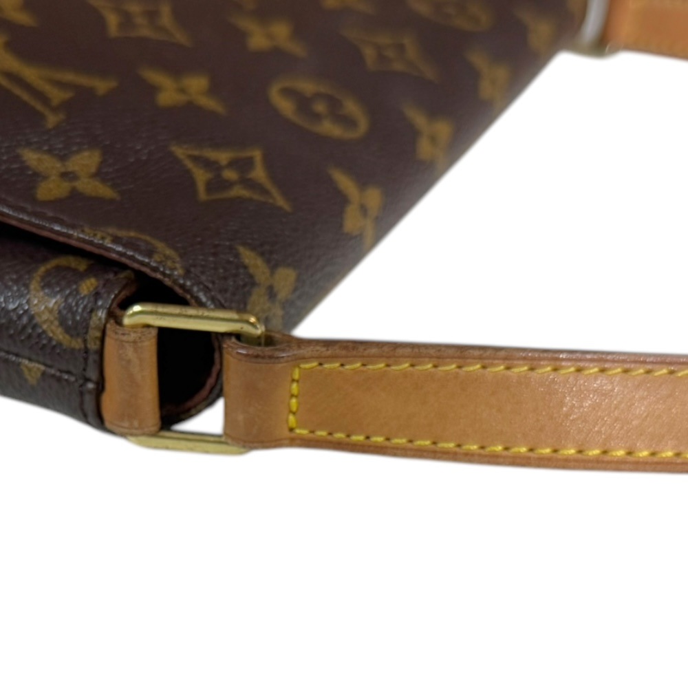 ルイヴィトン ミュゼットタンゴ ショート モノグラム ショルダーバッグ モノグラムキャンバス M51257 ブラウン LOUIS VUITTON 中古