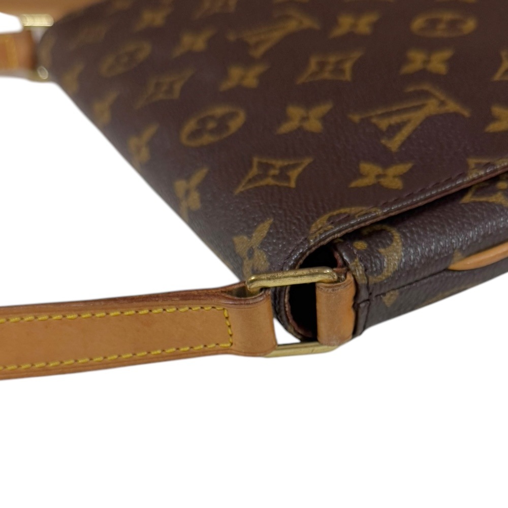 ルイヴィトン ミュゼットタンゴ ショート モノグラム ショルダーバッグ モノグラムキャンバス M51257 ブラウン LOUIS VUITTON 中古