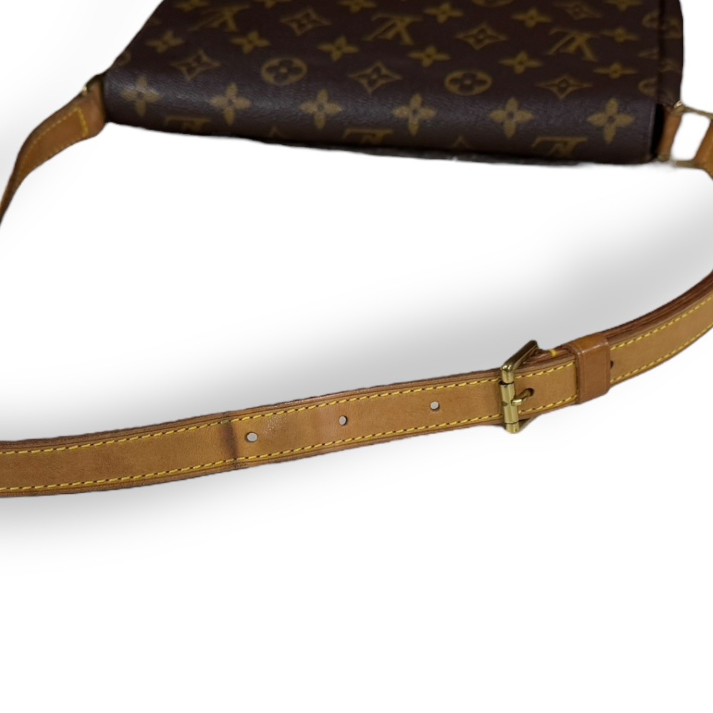 ルイヴィトン ミュゼットタンゴ ショート モノグラム ショルダーバッグ モノグラムキャンバス M51257 ブラウン LOUIS VUITTON 中古