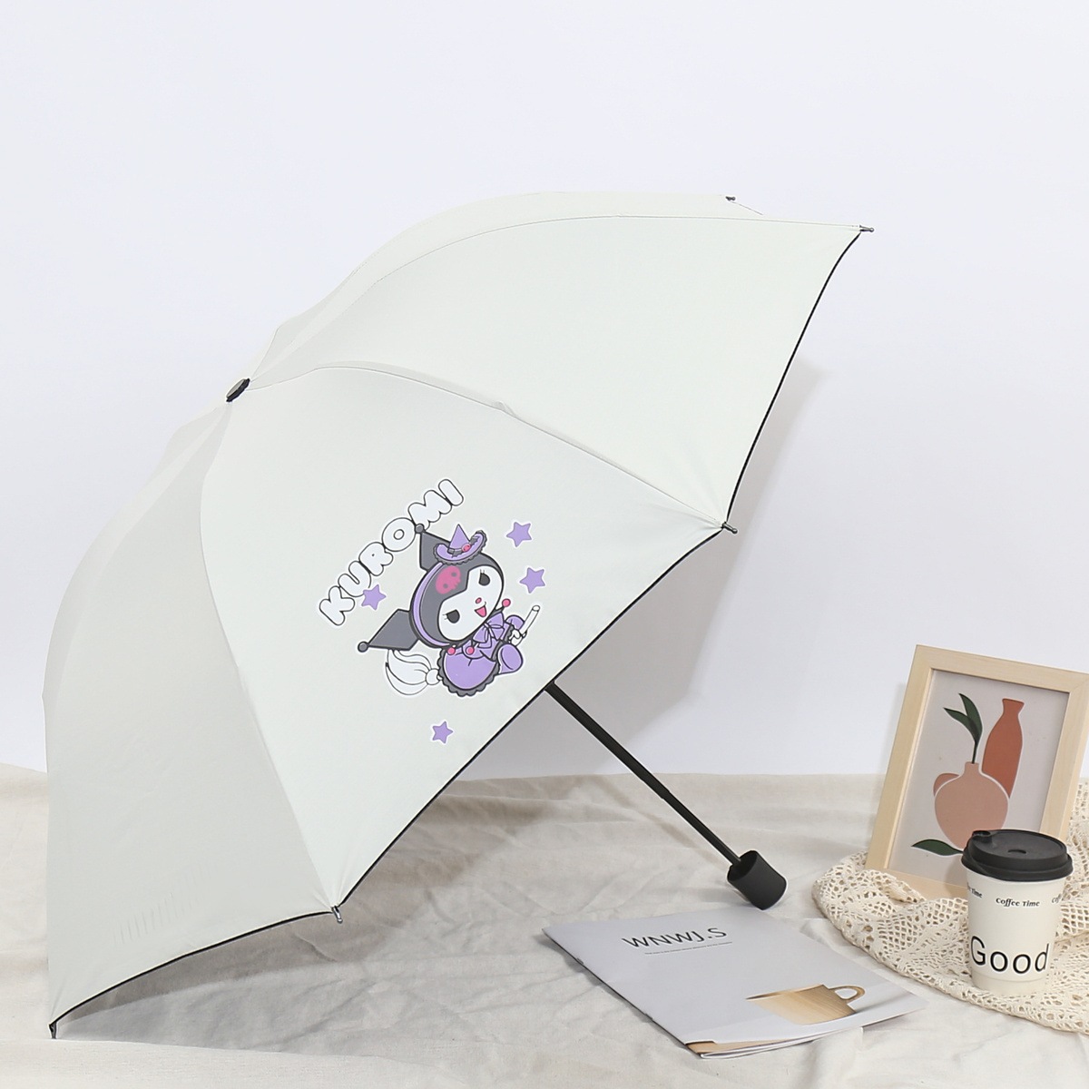 全自動クロミ日傘晴雨兼用日よけ傘uvカット折りたたみ学生日傘ins 全自動クロミ日傘晴雨兼用日よけ傘uvカット折りたたみ学生日傘ins