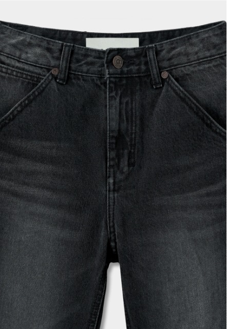 ★SATUR★ W Rapallo Flare Denim Pants Vintage Washed Grey ☆SATUR☆ W Rapallo flare denim pants vintage washed gray SA