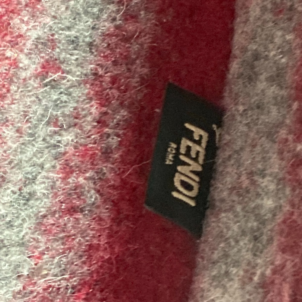 トートバッグ 7VA390 ショルダートート カバン 肩掛け ショルダーバッグ ウール ネイビー