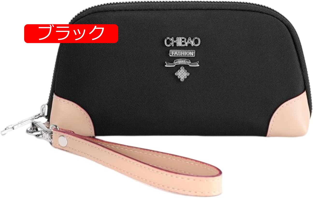 【20%OFFクーポン】レディース 大人 長財布 ラウンドファスナー ツートンカラー 英字柄 財布 お手頃 大容量 カード スマホ入れ可 レシートと小銭 多機能 使いやすい マチ付き コインケース お