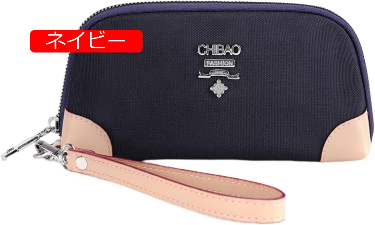 【20%OFFクーポン】レディース 大人 長財布 ラウンドファスナー ツートンカラー 英字柄 財布 お手頃 大容量 カード スマホ入れ可 レシートと小銭 多機能 使いやすい マチ付き コインケース お