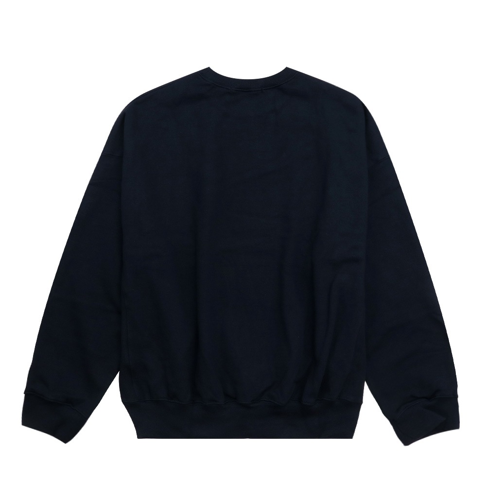 SWEATSHIRT UNIV NAVY IVORY 長袖 レディース 韓国 ファッション アパレル