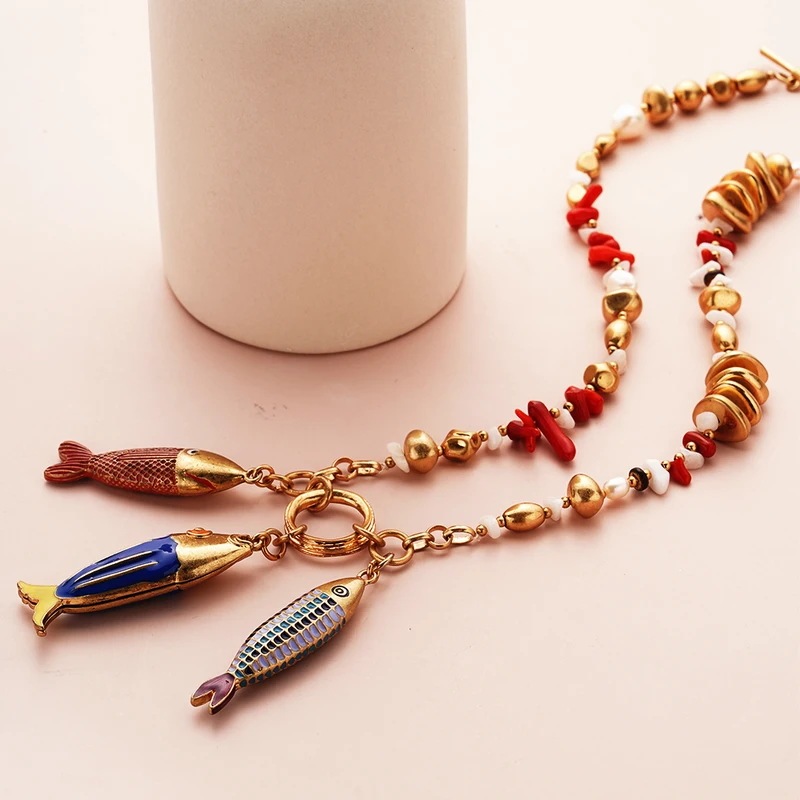 女性のためのピンクのボヘミアンペンダントネックレス,自由奔放に生きるチョーカー,愛のジュエリー,人魚,潜水艦,ファッショナブルなレイヤー,女の子 女性のためのピンクのボヘミアンペンダントネックレス,自由奔放に生きるチョーカー,愛のジュエリー,人魚,潜水艦,ファッショナブルなレイヤー,女の子