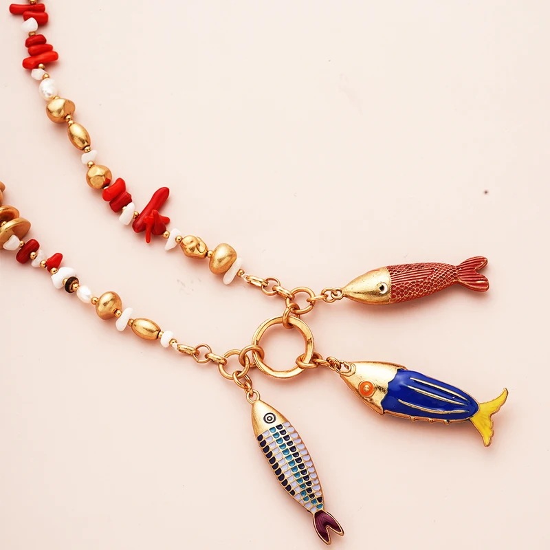 女性のためのピンクのボヘミアンペンダントネックレス,自由奔放に生きるチョーカー,愛のジュエリー,人魚,潜水艦,ファッショナブルなレイヤー,女の子 女性のためのピンクのボヘミアンペンダントネックレス,自由奔放に生きるチョーカー,愛のジュエリー,人魚,潜水艦,ファッショナブルなレイヤー,女の子