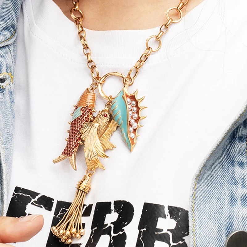 女性のためのピンクのボヘミアンペンダントネックレス,自由奔放に生きるチョーカー,愛のジュエリー,人魚,潜水艦,ファッショナブルなレイヤー,女の子 女性のためのピンクのボヘミアンペンダントネックレス,自由奔放に生きるチョーカー,愛のジュエリー,人魚,潜水艦,ファッショナブルなレイヤー,女の子