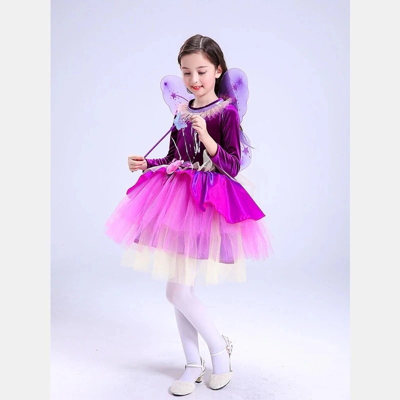 ハロウィン 子供服 親子ドレス 女の子 プリンセスドレス 魔女コス ドレスアップ 魔女 仮面舞踏会 コスム