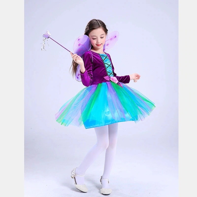 ハロウィン 子供服 親子ドレス 女の子 プリンセスドレス 魔女コス ドレスアップ 魔女 仮面舞踏会 コスム