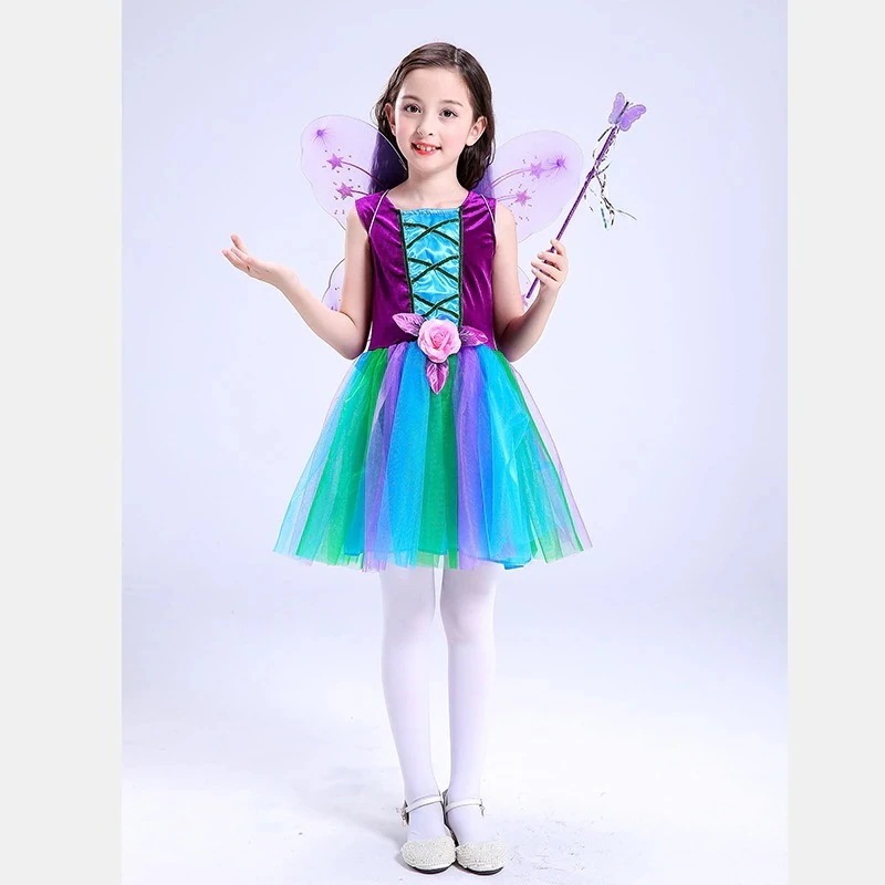 ハロウィン 子供服 親子ドレス 女の子 プリンセスドレス 魔女コス ドレスアップ 魔女 仮面舞踏会 コスム