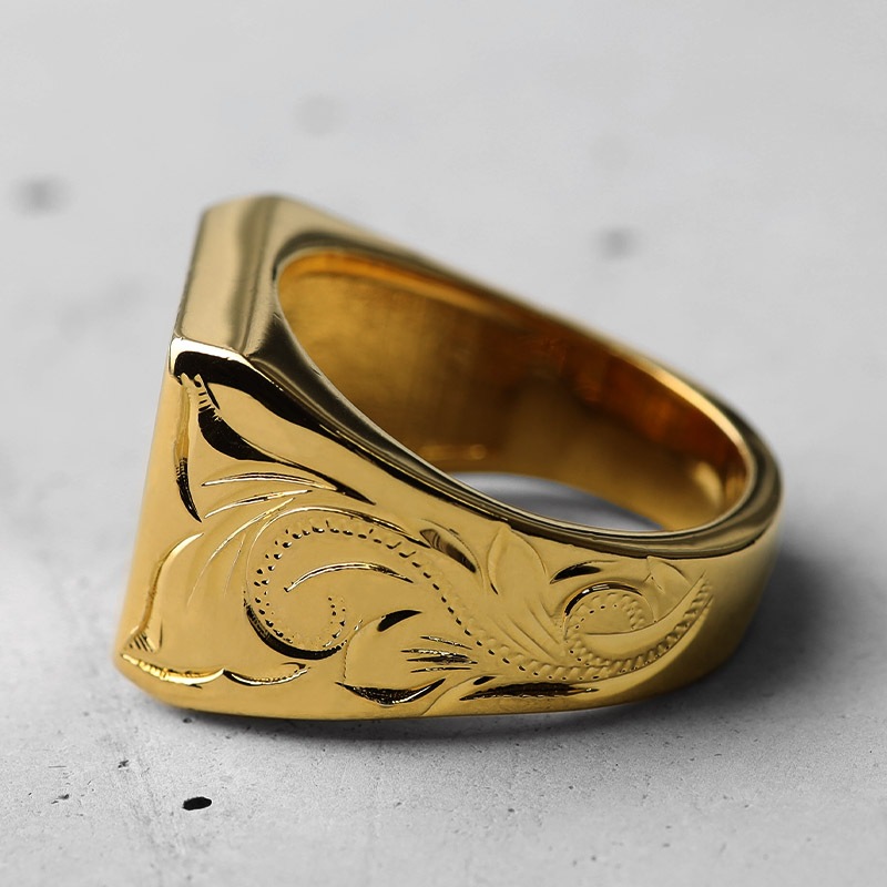 BFF 印台リング ウミガメ [bffr008-g-l]