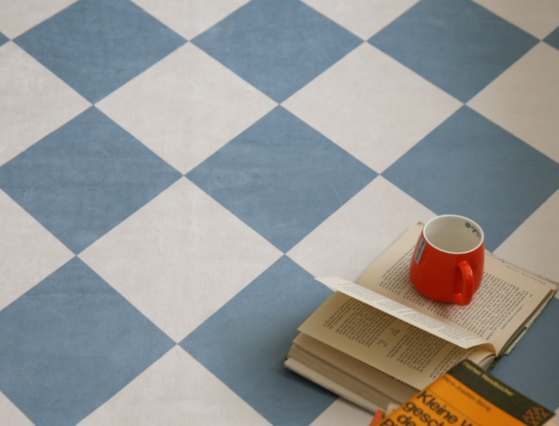 THE FRIGG チェック タイル インテリア 四季 ラグ (3 SIZE) THE FRIGG チェック タイル インテリア 四季 ラグ (3 SIZE)