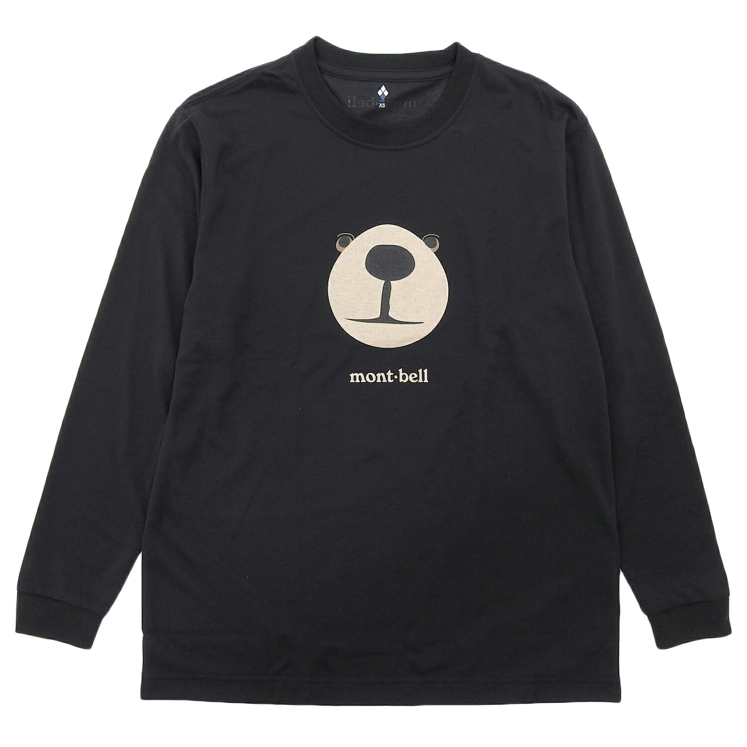 モンベル Tシャツ 長袖 ロンT メンズ レディース M ブラック WIC.ロングスリーブT モンタベア フェイス RM1114773BK mont-bell モンベル Tシャツ 長袖 ロンT メンズ レディース M ブラック WIC.ロングスリーブT モンタベア フェイス RM1114773BK mont-bell