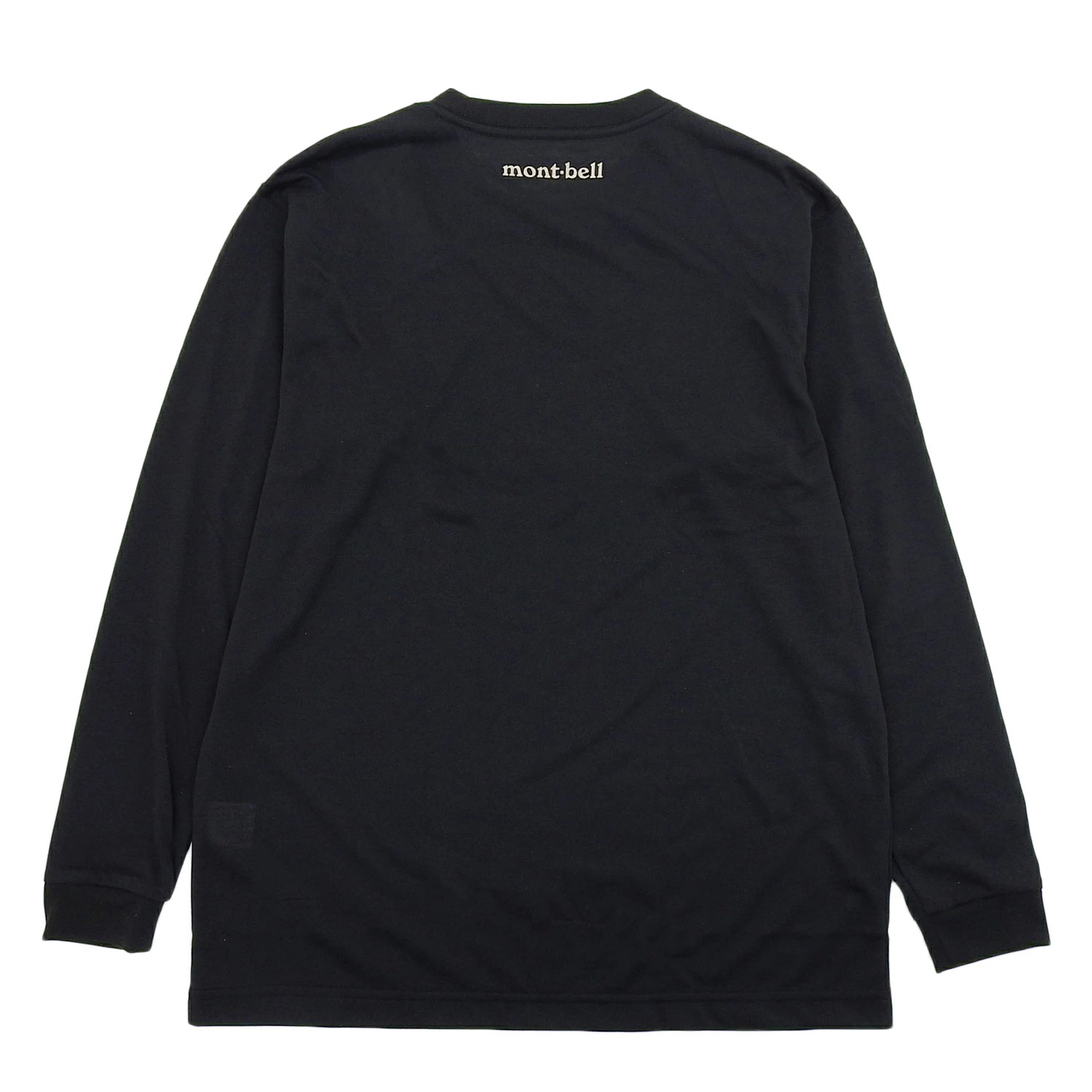 モンベル Tシャツ 長袖 ロンT メンズ レディース M ブラック WIC.ロングスリーブT モンタベア フェイス RM1114773BK mont-bell モンベル Tシャツ 長袖 ロンT メンズ レディース M ブラック WIC.ロングスリーブT モンタベア フェイス RM1114773BK mont-bell