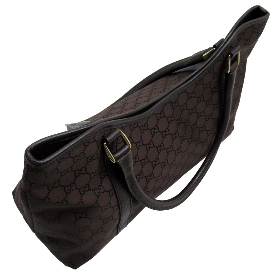 ○超美品○GUCCI グッチ○GGナイロン カーフ レザー 本革