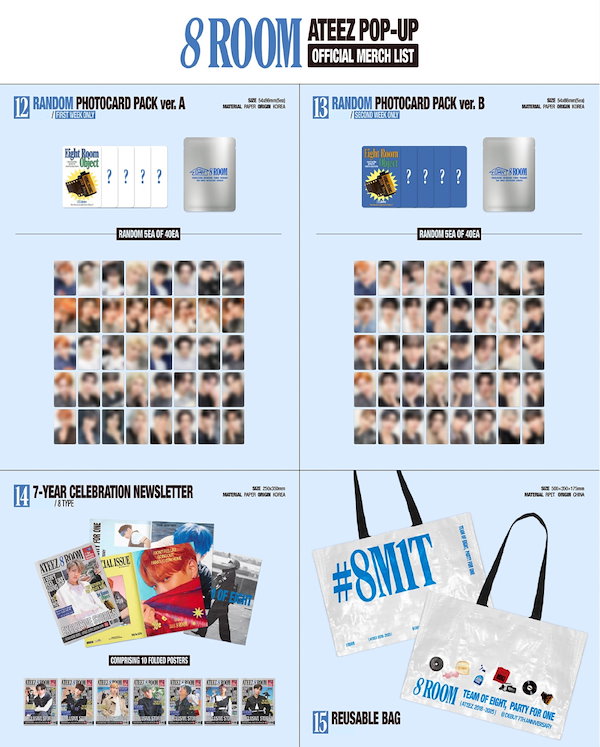 Qoo10] KQエンターテインメント ATINYリング / ATEEZ 8RO