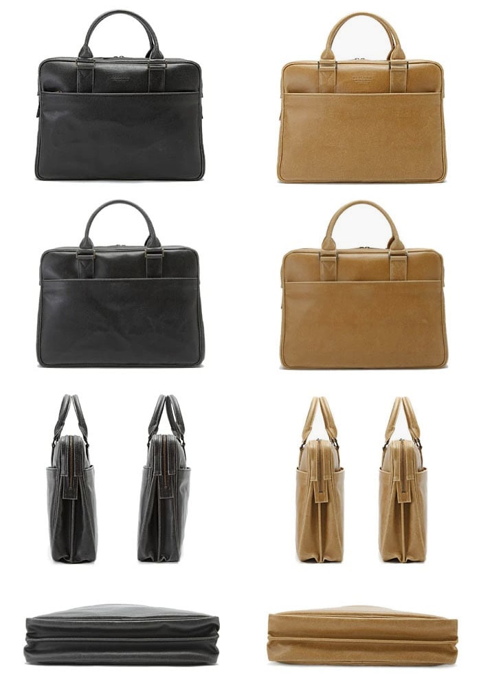 ビジネスバッグ アンティーク調 ブリーフケース b4 ノートPC 大容量