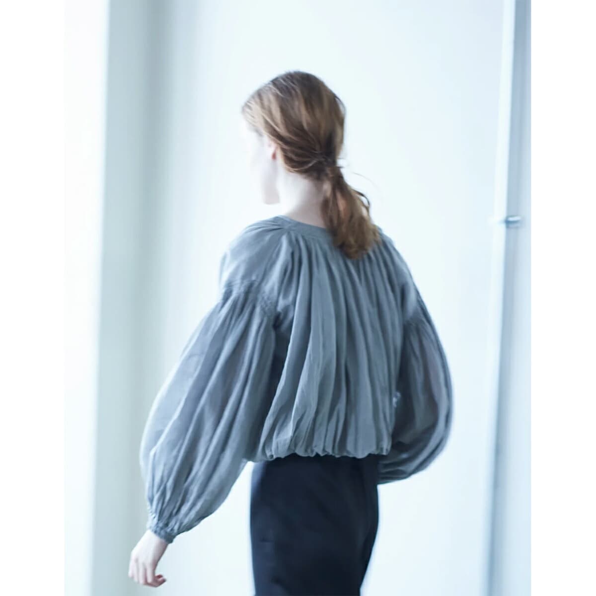 MARILYN MOON SOI-MeME マリリンムーン ソワメム ブラウス volume gather balloon blouse 4251-124 レディース ギャザー バルーン 2way カ MARILYN MOON SOI-MeME マリリンムーン ソワメム ブラウス volume gather balloon blouse 4251-124 レディース ギャザー バルーン 2way カ