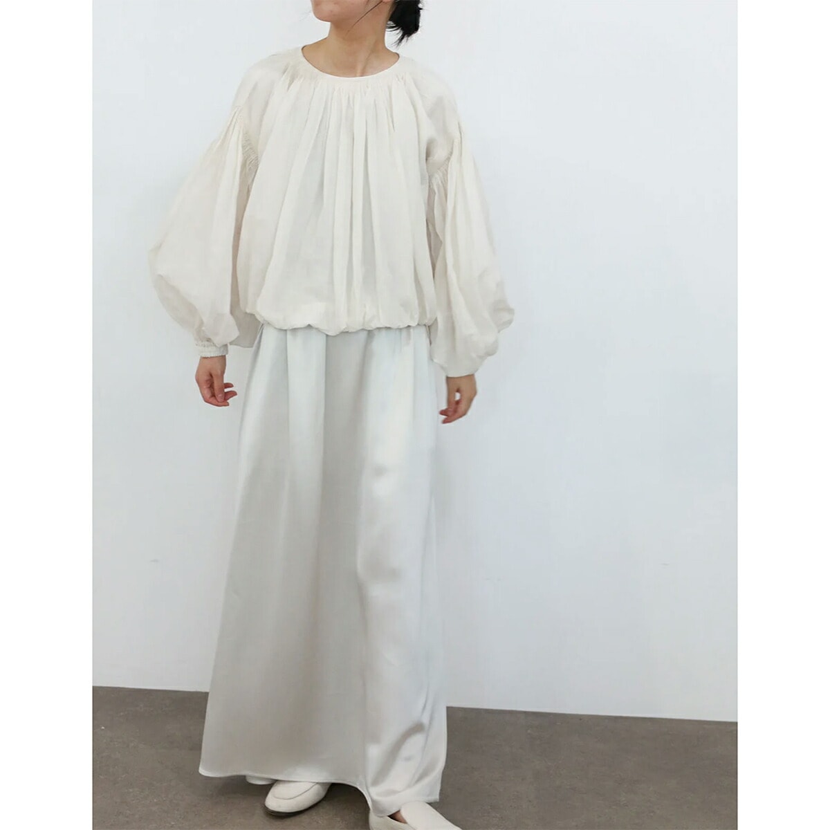 MARILYN MOON SOI-MeME マリリンムーン ソワメム ブラウス volume gather balloon blouse 4251-124 レディース ギャザー バルーン 2way カ MARILYN MOON SOI-MeME マリリンムーン ソワメム ブラウス volume gather balloon blouse 4251-124 レディース ギャザー バルーン 2way カ