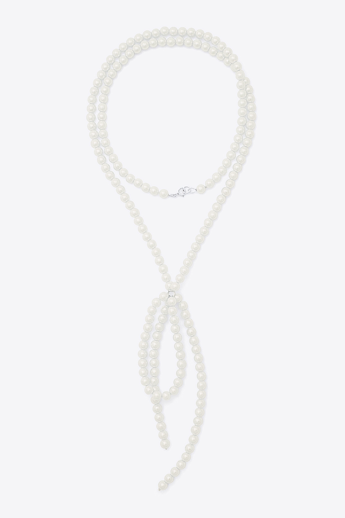 Monday Edition】24SS FRENCH BOW TWO WAY NECKLACE ネックレス