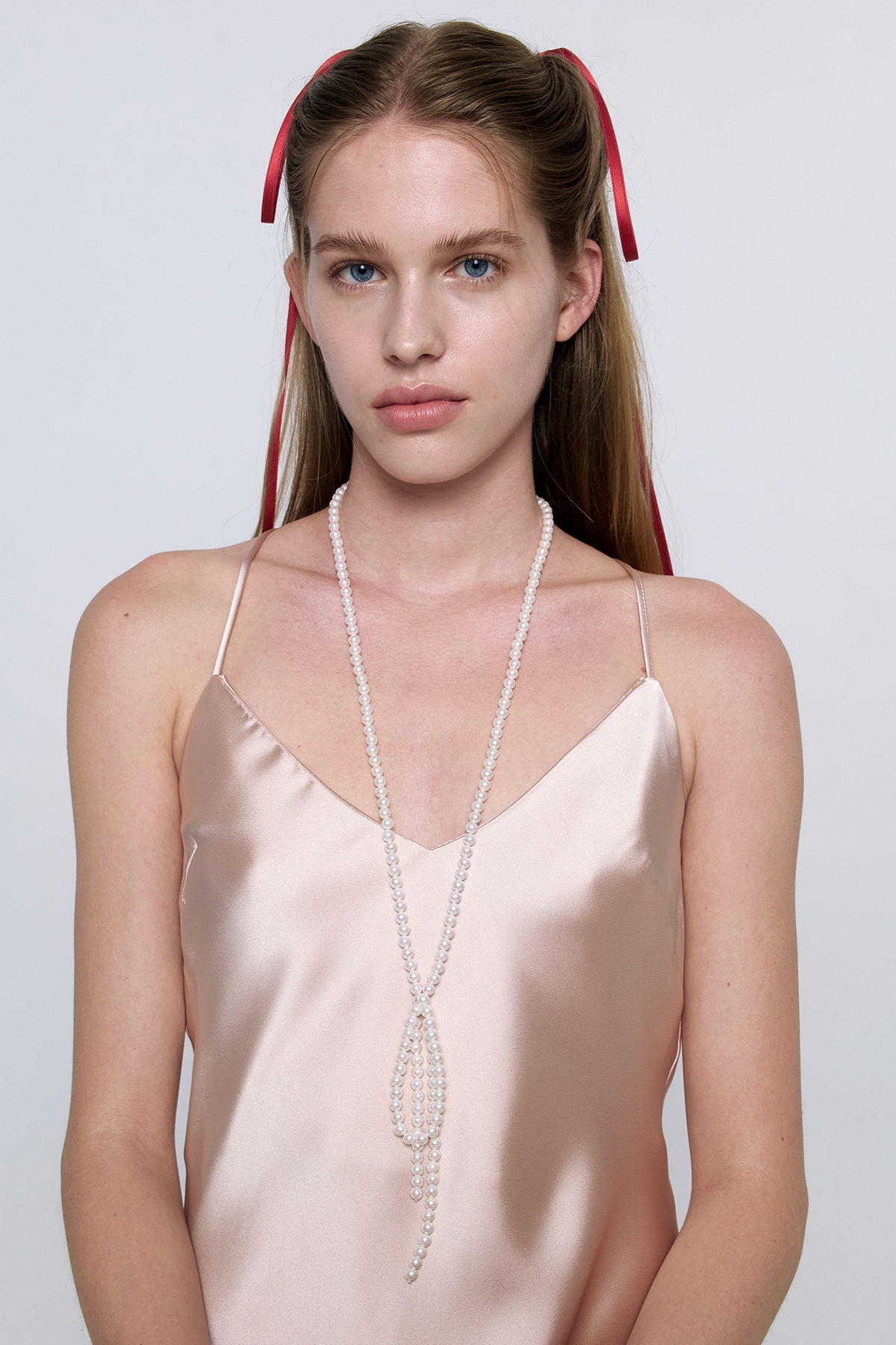 【Monday Edition】24SS FRENCH BOW TWO WAY NECKLACE Monday Edition】24SS FRENCH BOW TWO WAY NECKLACE ネックレス