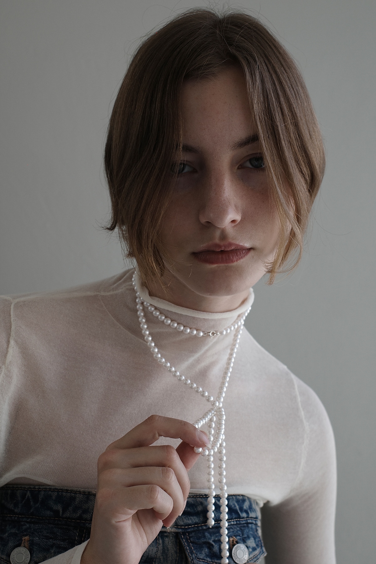 【Monday Edition】24SS FRENCH BOW TWO WAY NECKLACE Monday Edition】24SS FRENCH BOW TWO WAY NECKLACE ネックレス