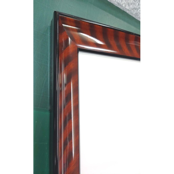 ( 受注生産 )木製 賞状額 太いフレーム 寸五巾金ラック賞状額 八二 394×273mm 額 額縁 フレーム