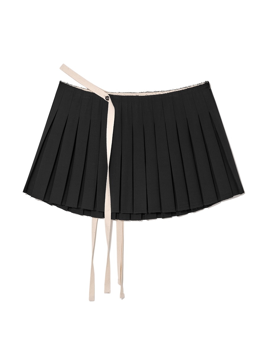 RILEY PLEATED MINI SKIRT プリーツ ミニ スカート (2カラー)
