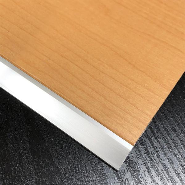 見切り材 アルミ製見切り材 金物 金台 アルミ見切り材 金属製 床材 フロアタイル用 エッジ クラテツロック 抗菌クラテツフロア専用 ナガタ