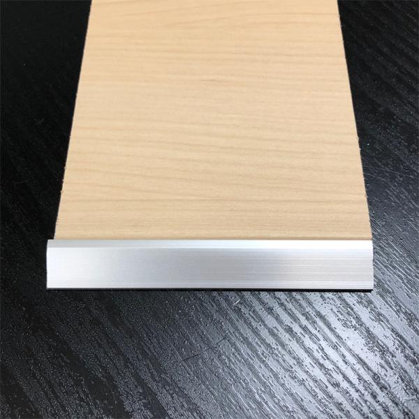 見切り材 アルミ製見切り材 金物 金台 アルミ見切り材 金属製 床材 フロアタイル用 エッジ クラテツロック 抗菌クラテツフロア専用 ナガタ