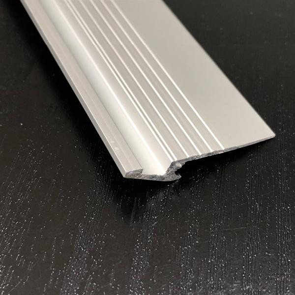 見切り材 アルミ製見切り材 金物 金台 アルミ見切り材 金属製 床材 フロアタイル用 エッジ クラテツロック 抗菌クラテツフロア専用 ナガタ