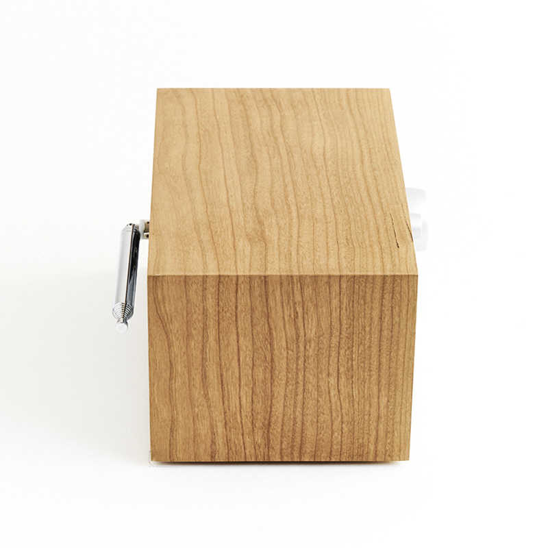 Model One BT AM/ ワイドFM/ Bluetooth テーブルラジオ スピーカー ［Bluetooth対応］ Silver-Cherry　M1BT-1455-JP