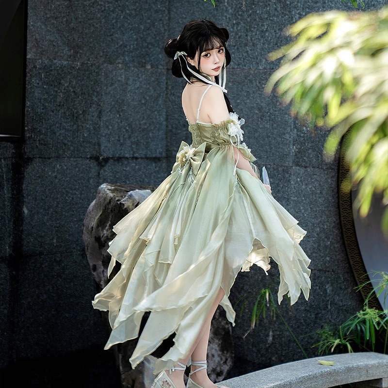 正規品デザイン蝶綿記憶春山lolita花嫁韓国ロリータワンピース女夏 正規品デザイン蝶綿記憶春山lolita花嫁韓国ロリータワンピース女夏