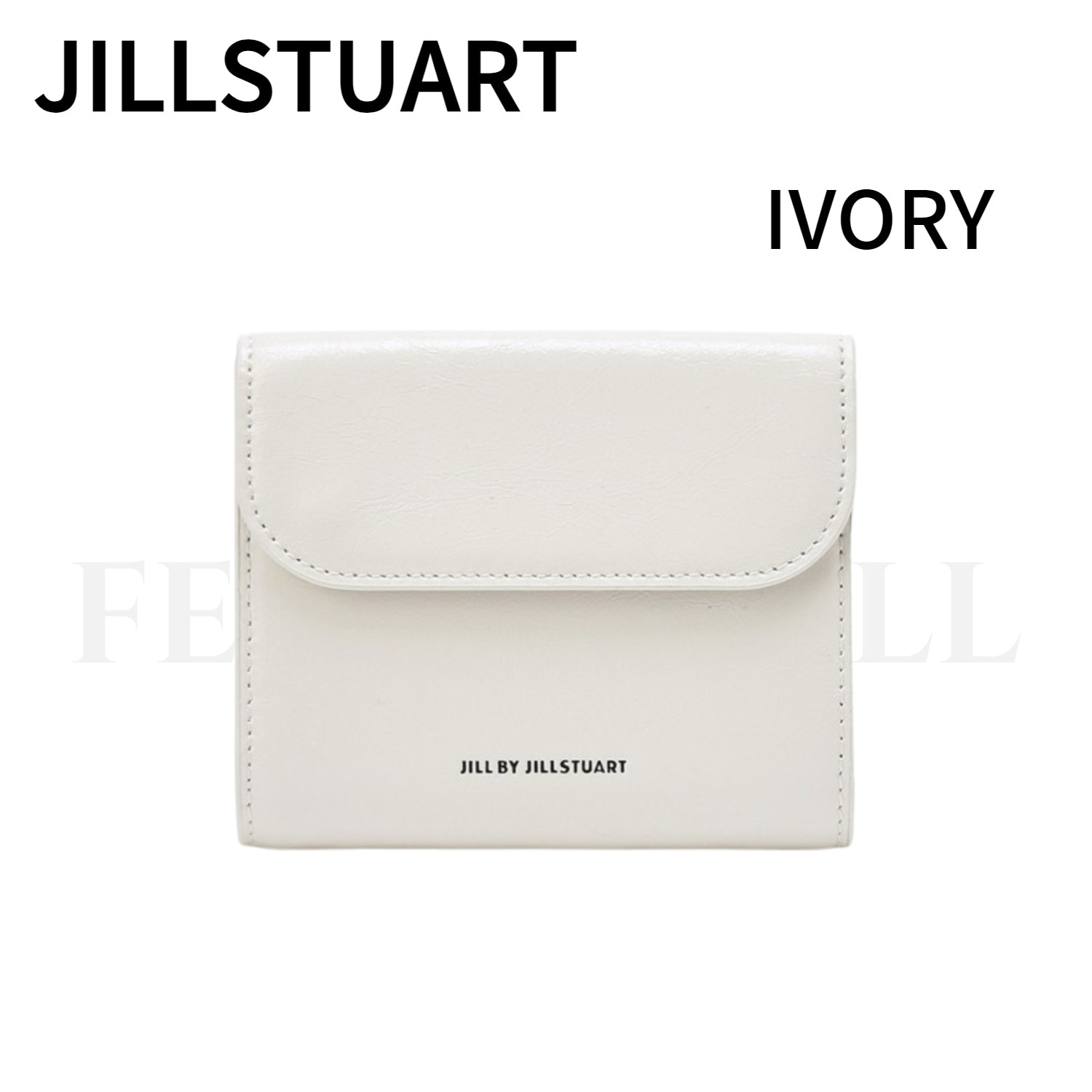 [JILLSTUART] ロゴ クラック 二つ折り財布 レディース 韓国財布 JILLSTUART] ロゴ クラック 二つ折り財布 レディース 韓国財布