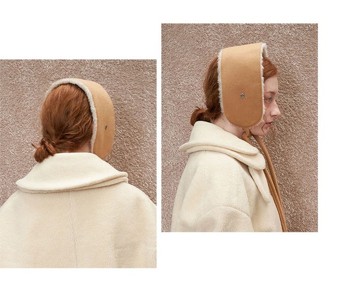 [Aespa WINTER ウィンター 着用] Miu Ear Muffler - 2色 帽子 レディース 韓国 帽子 キャップ + FREE GIFT