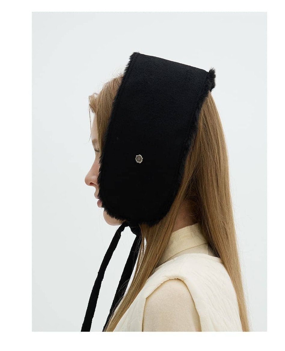 [Aespa WINTER ウィンター 着用] Miu Ear Muffler - 2色 帽子 レディース 韓国 帽子 キャップ + FREE GIFT