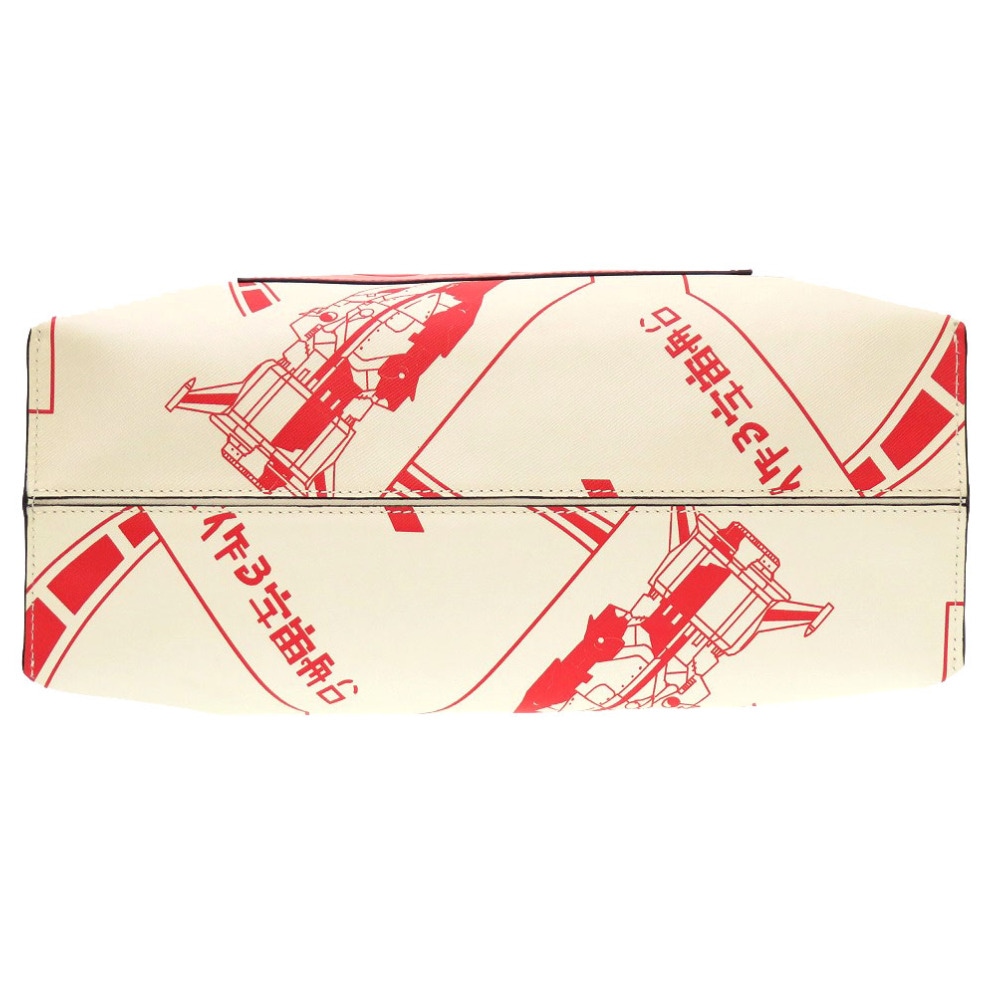 新品同様 ガンダム ショッパーバッグ トートバッグ レザー/レザー アイボリー 0060【中古】 ユニセックス 新品同様 ガンダム ショッパーバッグ トートバッグ レザー/レザー アイボリー 0060【中古】 ユニセックス