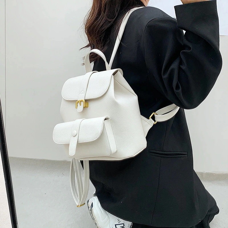 即納 おしゃれ レトロ コントラストカラー リュック ins キャンパス風 カジュアル 質感 学生通学カバン 流行り 多機能 旅行バッグ 流行り 気質OL通勤 バックパック 母の日 バックパック 人気