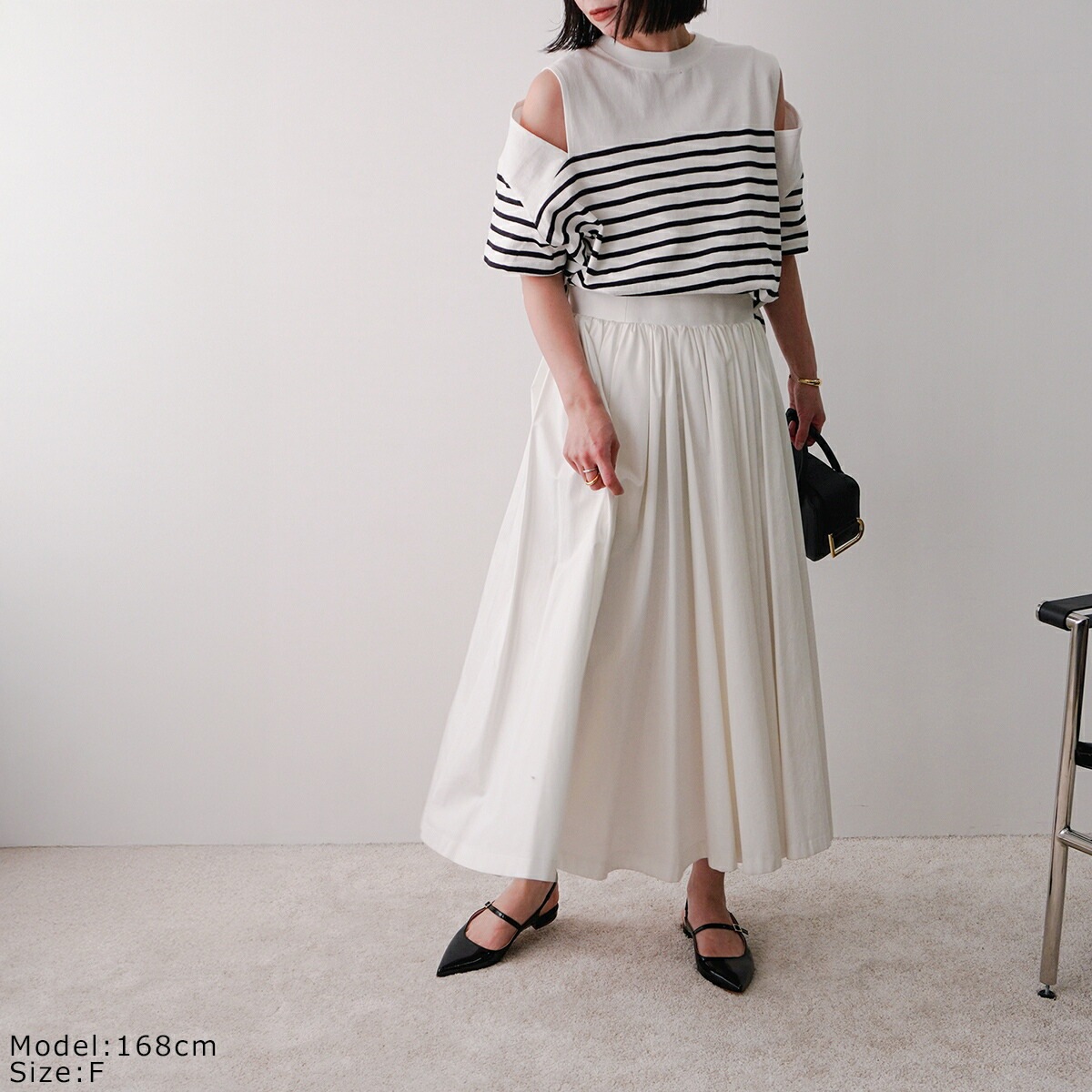 anana アナナ カットソー a19-026 レディース ボーダー オフショルダー コットン 半袖 カラー3色 anana アナナ カットソー a19-026 レディース ボーダー オフショルダー コットン 半袖 カラー3色