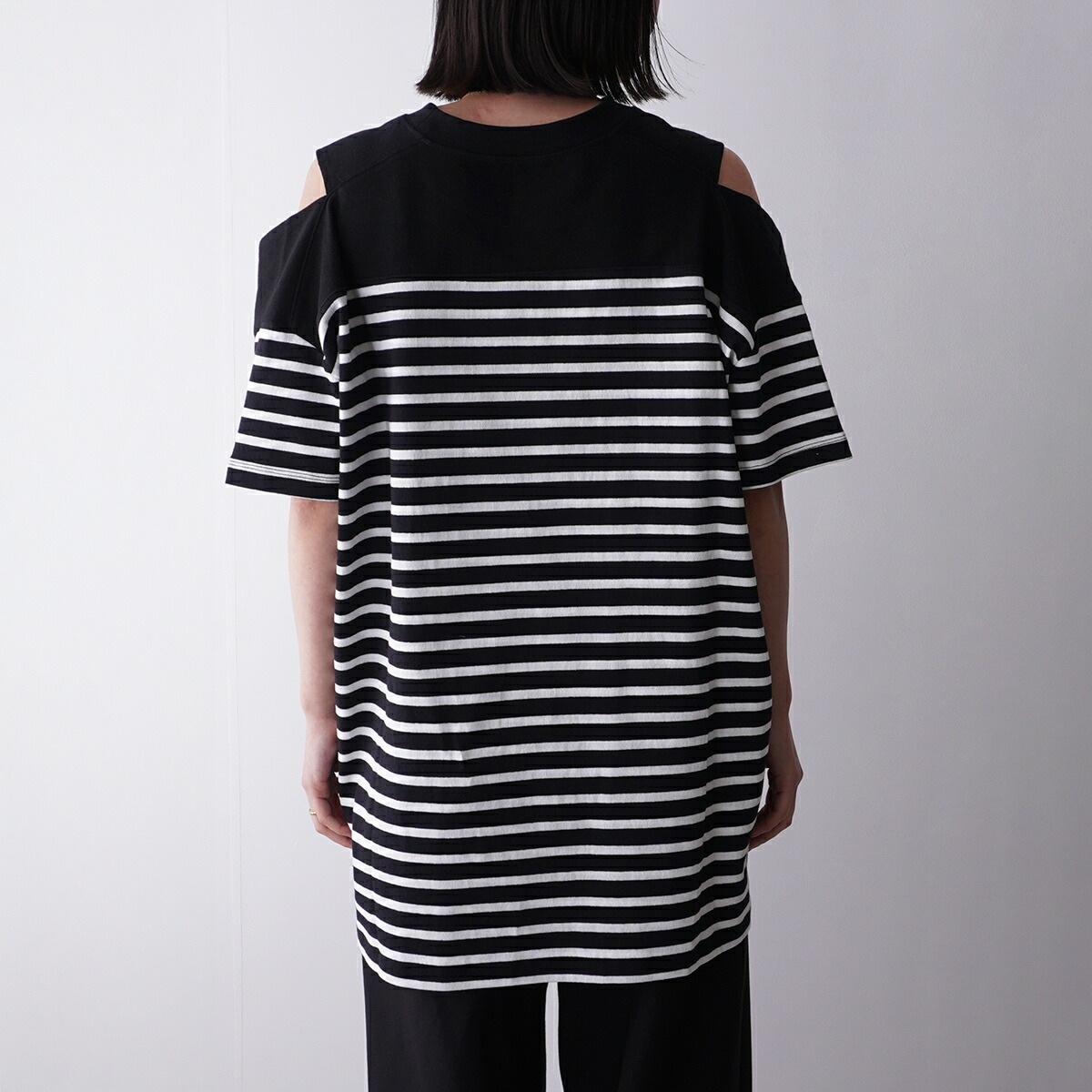 anana アナナ カットソー a19-026 レディース ボーダー オフショルダー コットン 半袖 カラー3色 anana アナナ カットソー a19-026 レディース ボーダー オフショルダー コットン 半袖 カラー3色