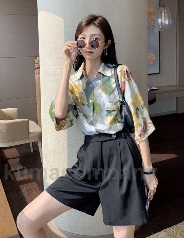 柄シャツ レディース 半袖 長袖 トップス 春 夏 秋 アロハシャツ 襟付き 総柄 シャツ ブラウス 羽織り 五分袖 大きいサイズ ゆったり 春夏 春秋 カジュアル おしゃれ 20代 30代 40代 柄シャツ レディース 半袖 長袖 トップス 春 夏 秋 アロハシャツ 襟付き 総柄 シャツ ブラウス 羽織り 五分袖 大きいサイズ ゆったり 春夏 春秋 カジュアル おしゃれ 20代 30代 40代