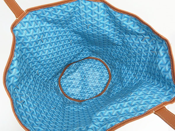 激レア新品同様ゴヤールベラーラバッグリバーシブルトートバッグショルダーバッグハンドバッグブルーターコイズレザー 激レア新品同様ゴヤールベラーラバッグリバーシブルトートバッグショルダーバッグハンドバッグブルーターコイズレザー