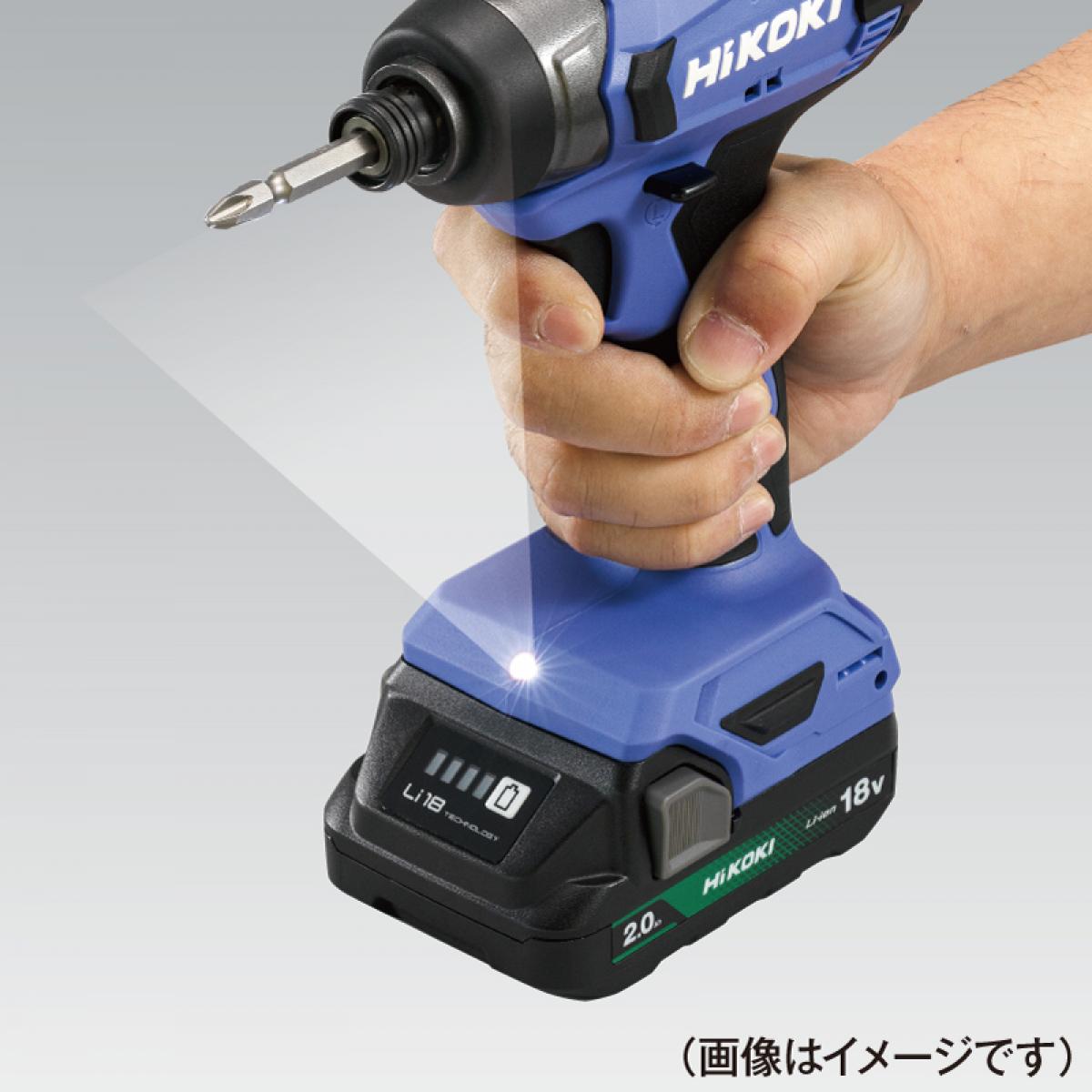 HiKOKI(ハイコーキ) 18V コードレス振動ドライバドリル FDV18DA(2BG)　バッテリー×2・急速充電器(UC18YKSL) ・ケース付