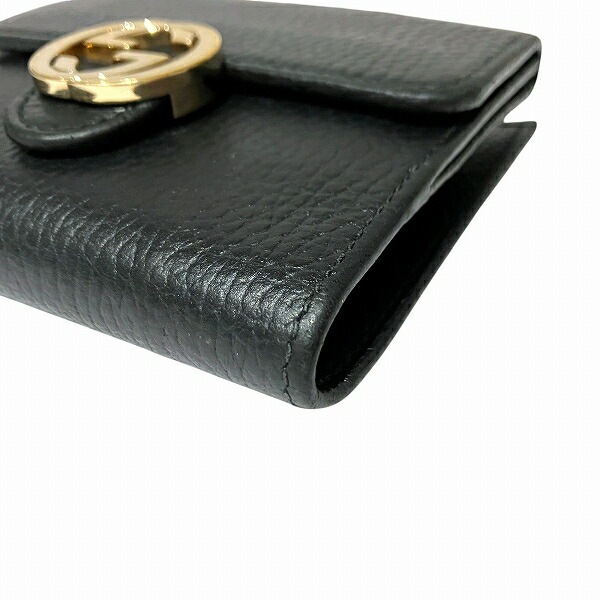 グッチ インターロッキングG 615525 3つ折り財布 ユニセックス【中古】 グッチ インターロッキングG 615525 3つ折り財布 ユニセックス【中古】