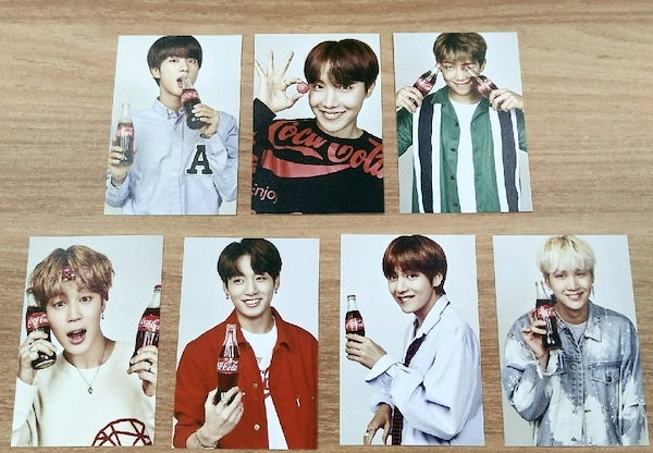 Qoo10] 防弾少年団/BTS コカコーラ/トレカ＆