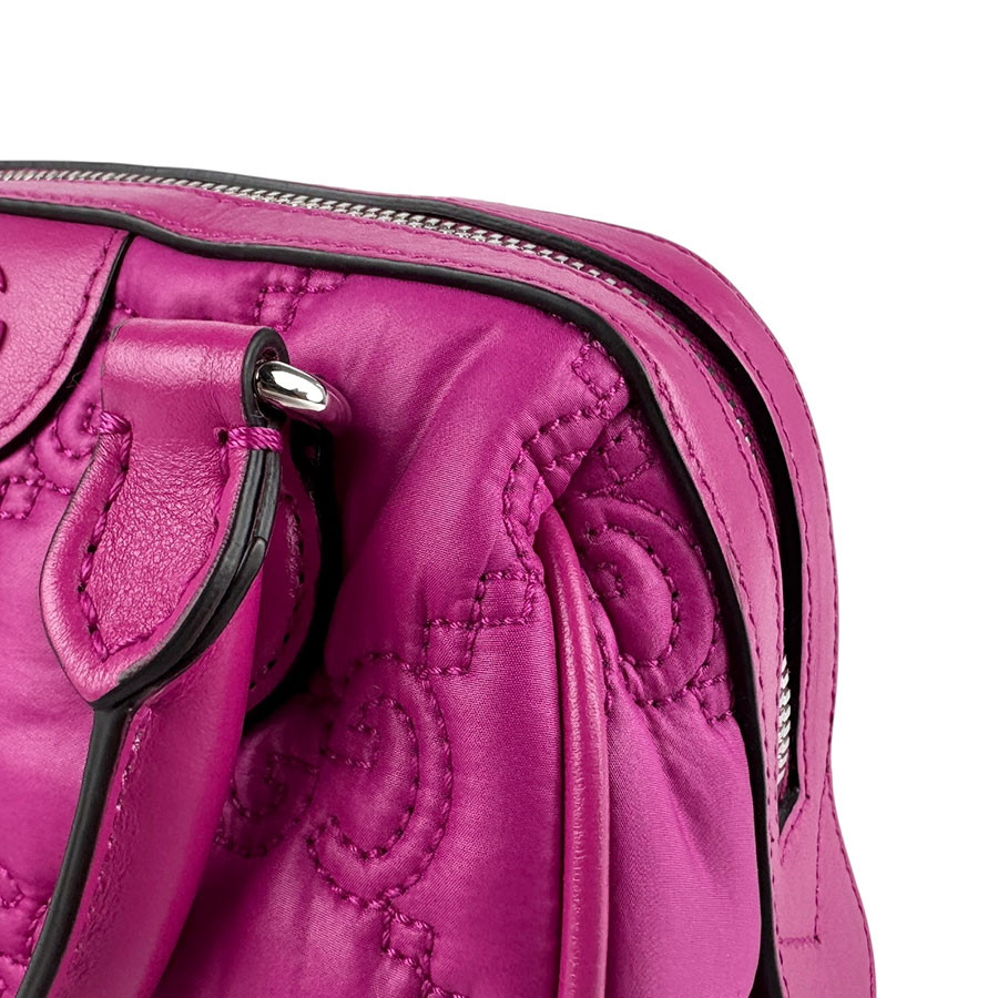 グッチ GUCCI ハンドバッグ ショルダーバッグ 3Wayバッグ GGマトラッセ ナイロン/レザー マゼンタ シルバー レディース 702251 z6321 グッチ GUCCI ハンドバッグ ショルダーバッグ 3Wayバッグ GGマトラッセ ナイロン/レザー マゼンタ シルバー レディース 702251 z6321